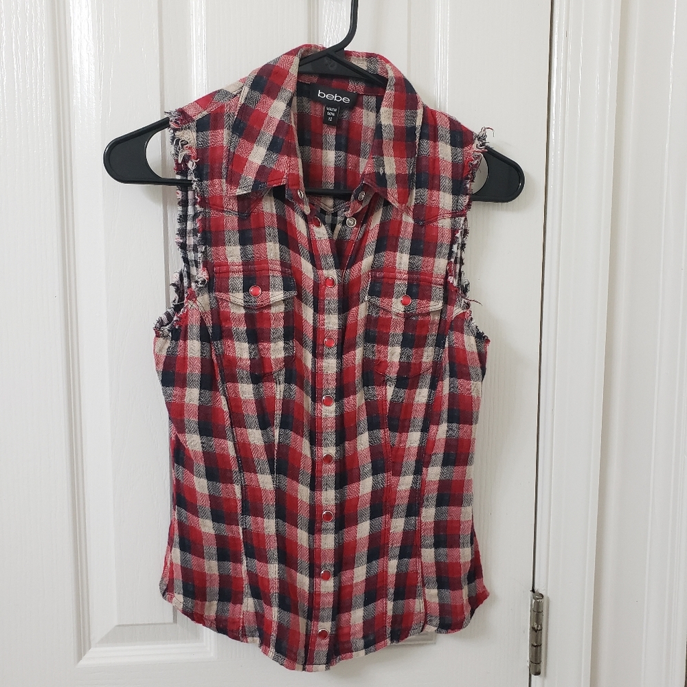Flannel Vest